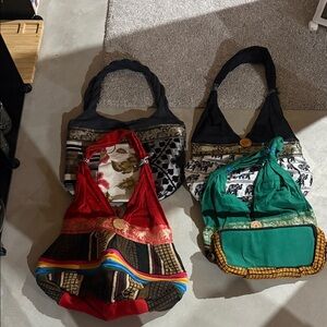 Othr Vibrant Multicolor Shoulder Bag Collection (set of 4)